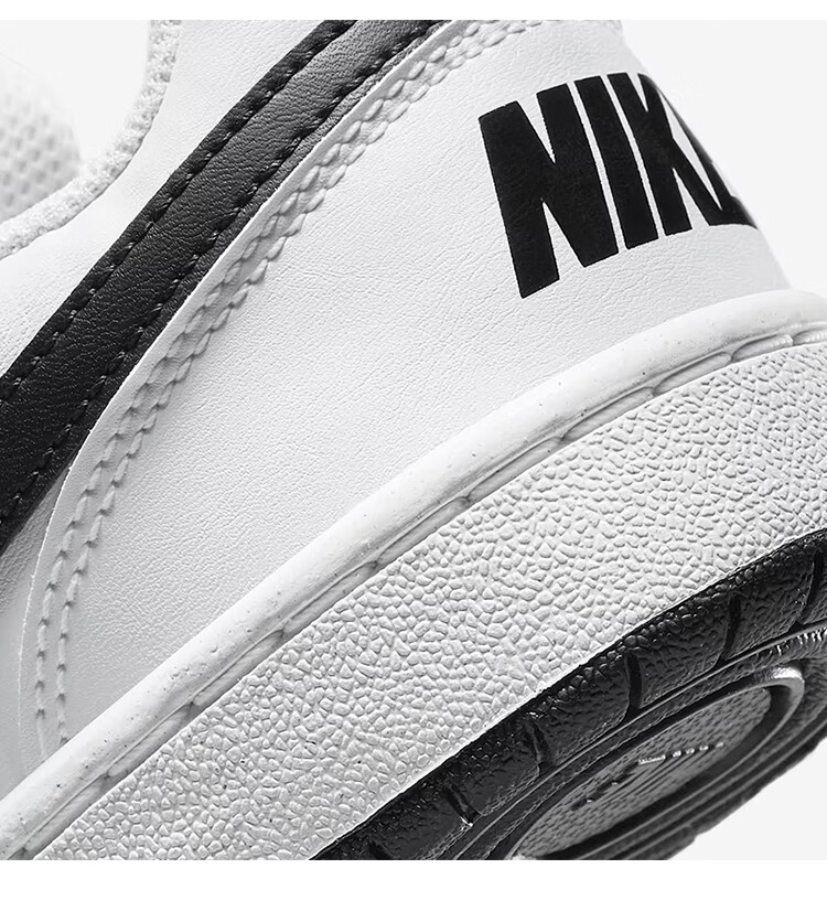 NIKE Kids Casual Shoes COURT BOROUGH Women's Sneakers DV5456-104 White Size 36.5 3