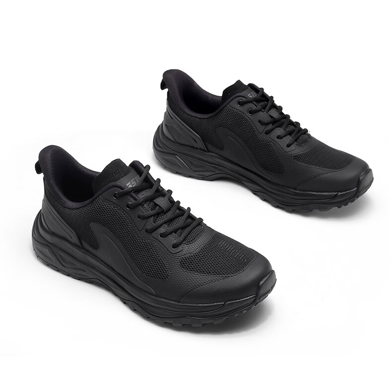 Qiangren Outdoor Fitness Sports Men's Shoes 3515 Lightweight Cushioning Mesh Running Shoes New Breathable Training Shoes Black 40 12
