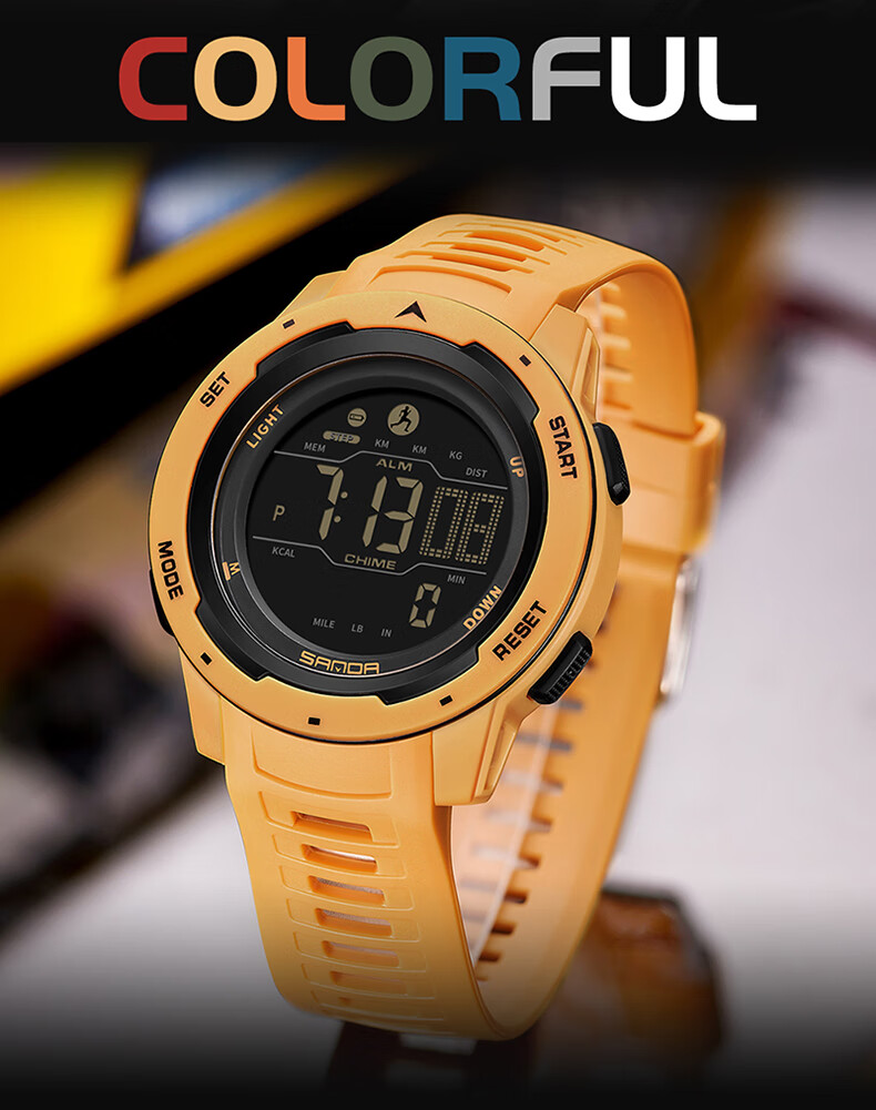 GEORGCOUNT Smartwatch for Men And Women, Middle School And High School Students, Electronic Watch for Teenagers, Outdoor Sports Pedometer Multifunctional Men's Watch 11