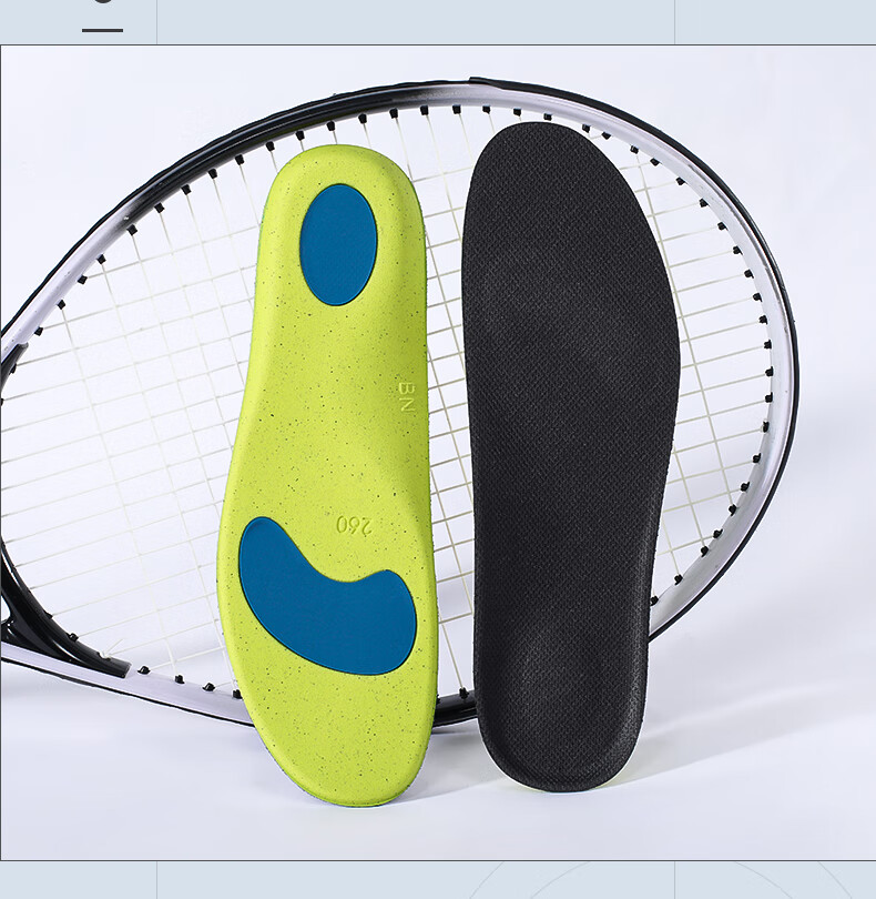 3515 Outdoor Training Sports Insoles for Men Shock Absorption Soft Cushioning Breathable Sweat-Absorbing Odor-Resistant Antibacterial Size 41 12