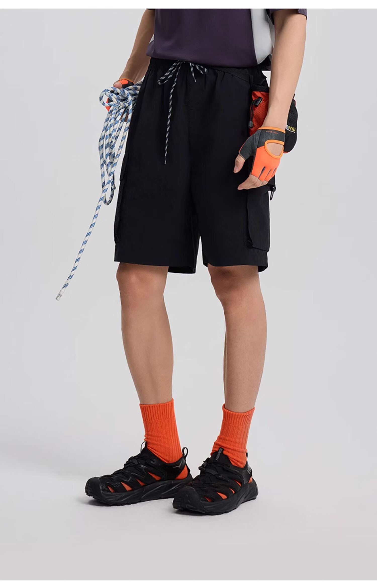 Tantuo Men's Workwear Breathable Quick-Dry Casual Running Shorts 46
