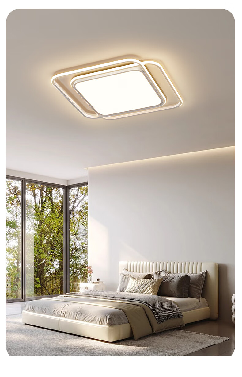 HP Ceiling Light Bedroom Lamp Pure Eye Protection LED Nordic Style Children's Room Zhongshan Lighting Zhenzhiguang with Installation 3