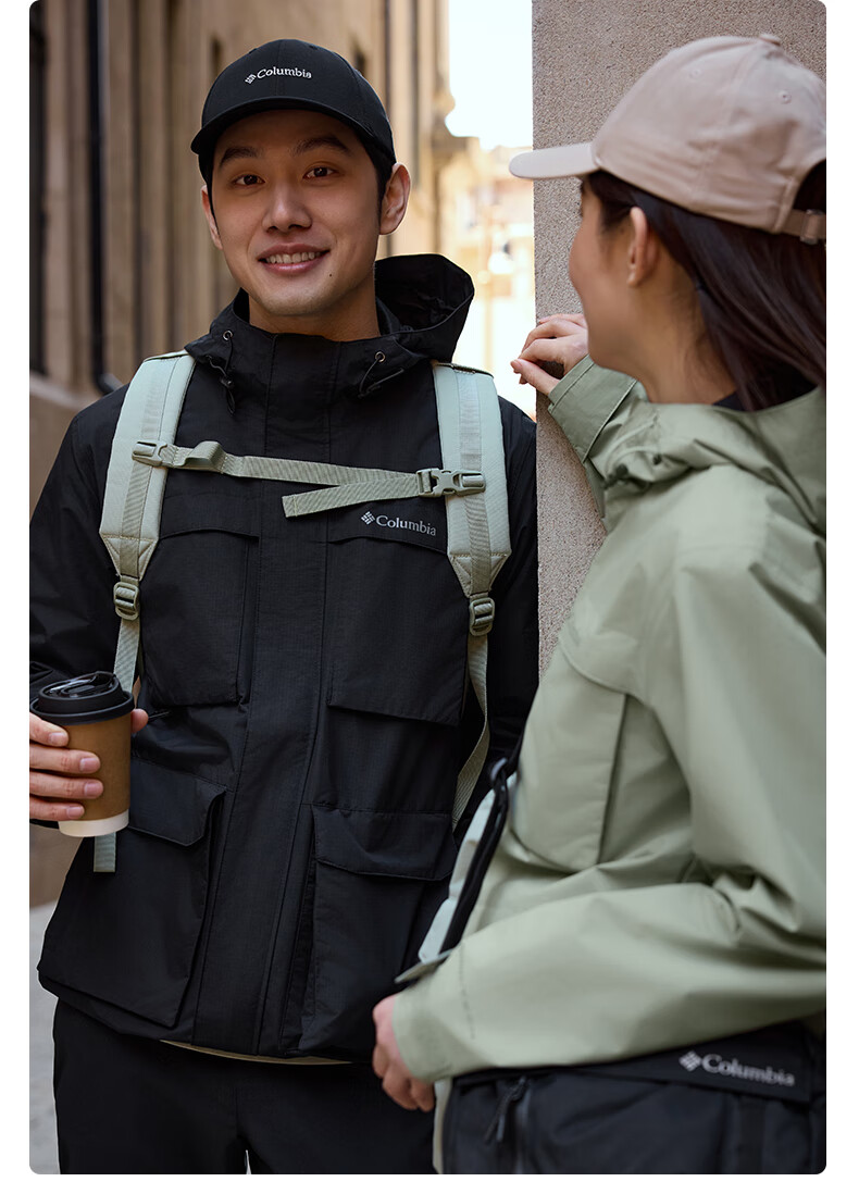 Columbia Outdoor, New 2025 Men's And Women's Waterproof Jacket, Casual Coat WE5369 19