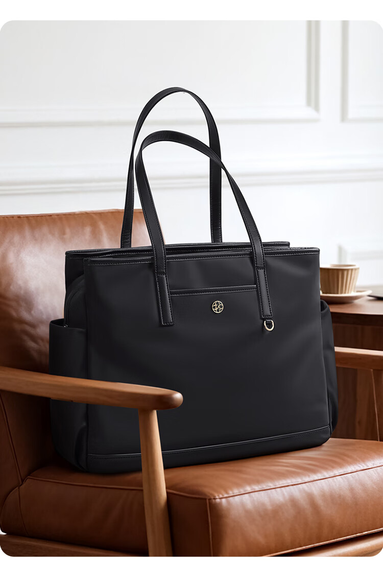 GOLF Shoulder Laptop Bag, Commuter Tote Bag for Women, 14/15.6-Inch Notebook Handbag, Business Large Capacity Briefcase 10