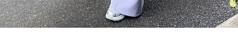 MEIYANG Streamlined Casual Pants, Summer Cool Pants with Sand-Washed Straight Leg, Purple Extended Version, XL 6