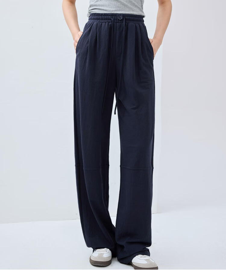 Giordano Outdoor Summer Wear, High-Tech Mosquito-Proof Elastic Waist Drawstring Thin Casual Sweatpants for Women, 05415458 14