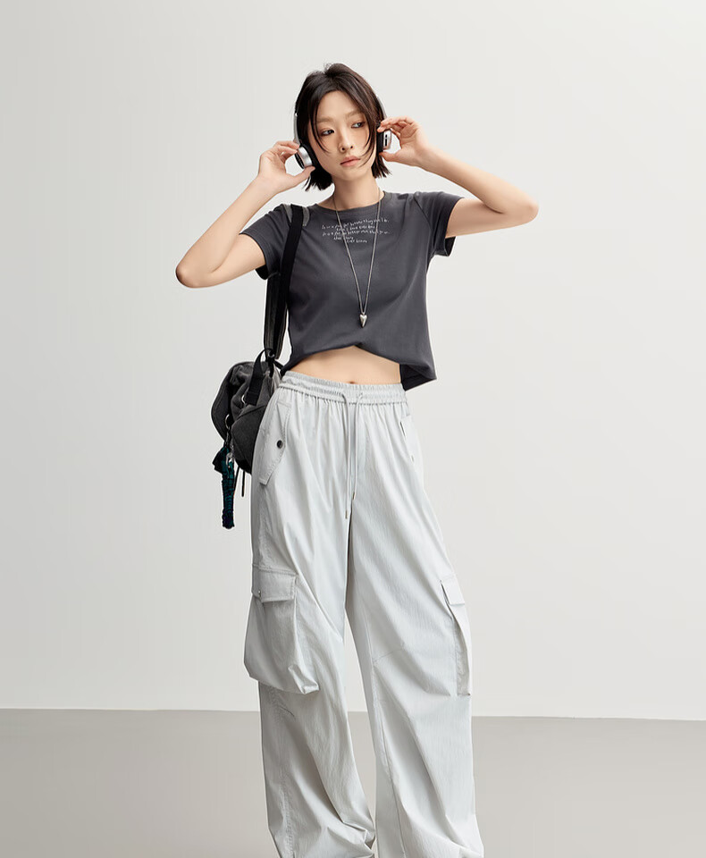 MEIYANG Kongjing Casual Pants, Air-Change UPF100+ Cargo Pants [Small 70 in Stock], Blue-Purple Extended Version, XL 24