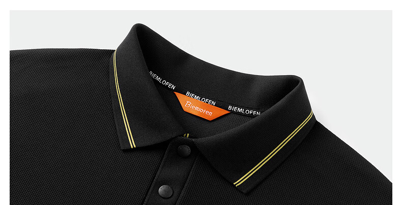 Biyinlefen Plaid Texture 2025 Autumn New Casual Versatile Commuter Men's Long Sleeve Polo Shirt 11