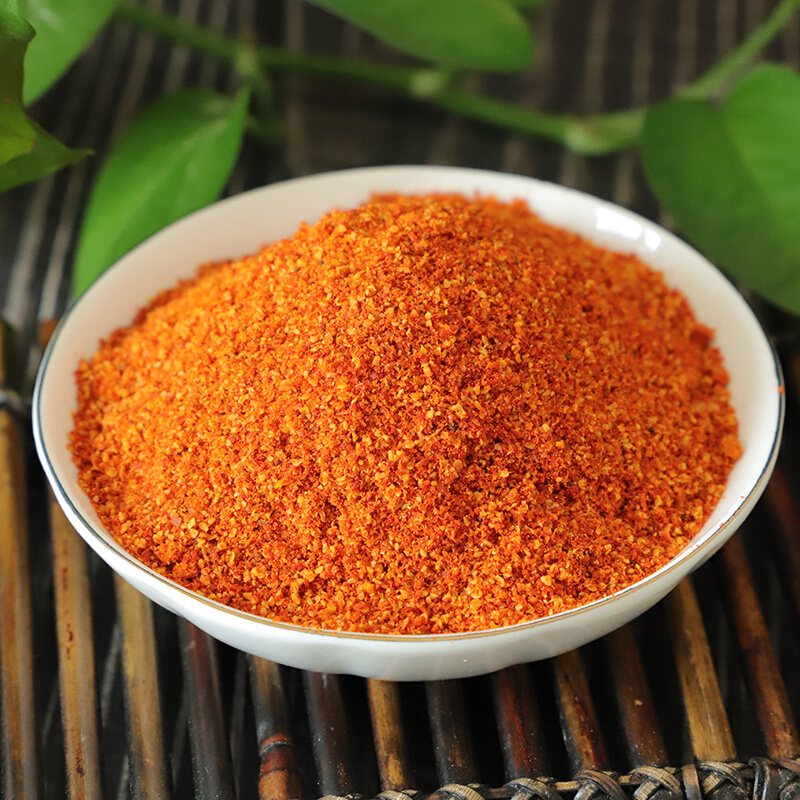 黄栀子粉500g上色食用中材纯栀子现磨盐焗鸡调料泡茶红山枝子