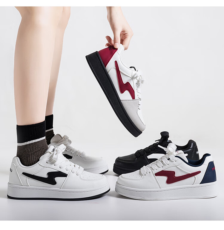 Global Height Increasing Thick Sole Women's Shoes 2026 Spring New Lightweight Durable Casual Trendy Fashion Sports Sneakers 5