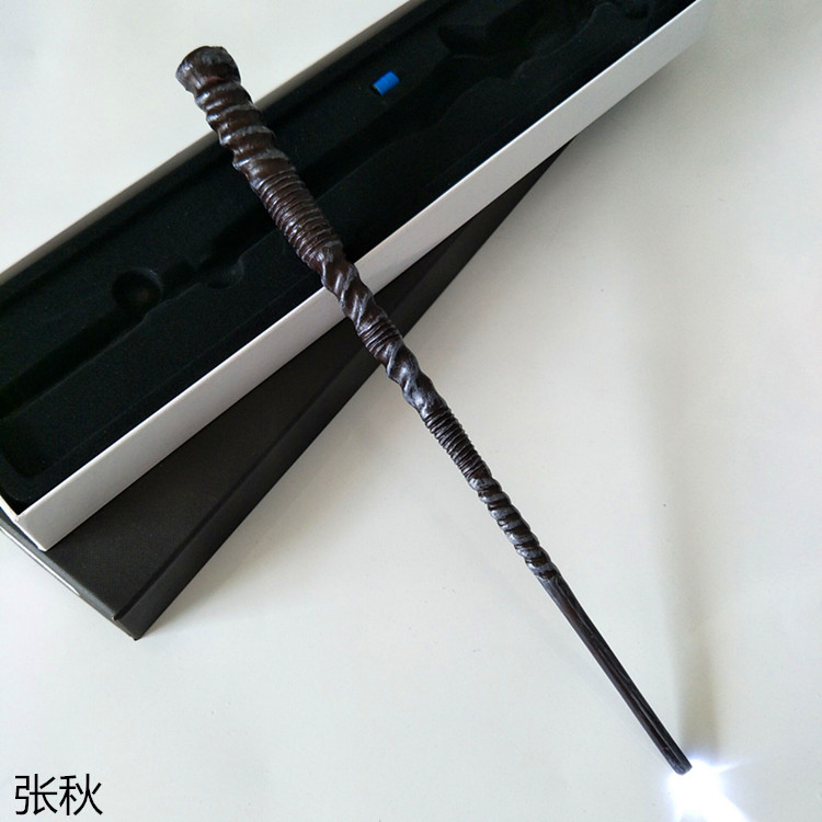 哈利波特魔法棒发光魔杖邓布利多赫敏金属芯魔法棒电影周边礼物礼物sn