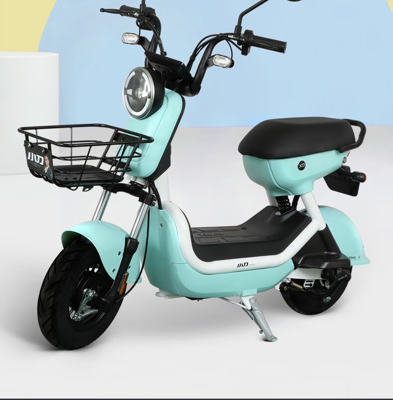 小刀电动车米苏48v20a长续航双人轻便代步电动摩托车新款学生外卖智能