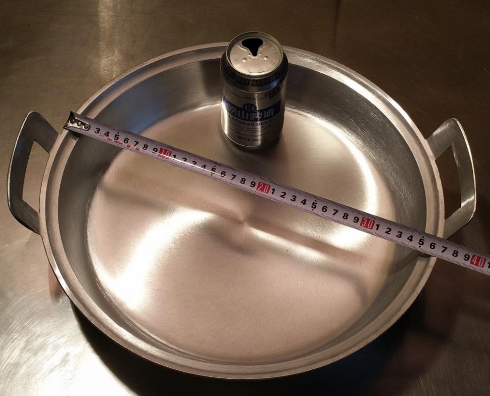 自产自销手工铝锅铸造纯铝不粘锅加厚平底铝锅铝平底锅烙饼水煎包