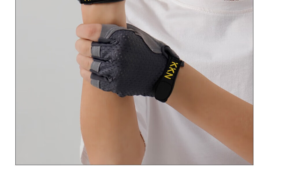 KKN Sports Gloves for Kids Elementary School Anti-Slip Rock Climbing Half-Finger Gloves 2nd Generation Tiffany Blue Size M 11