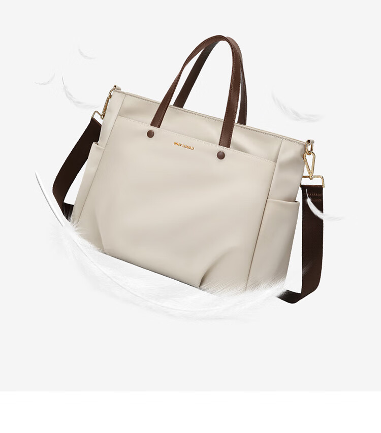 GOLF Laptop Bag for Women, 14/15.6 Inch Handheld Notebook Bag, Huawei Apple Business Briefcase, Shoulder Crossbody Bag 6