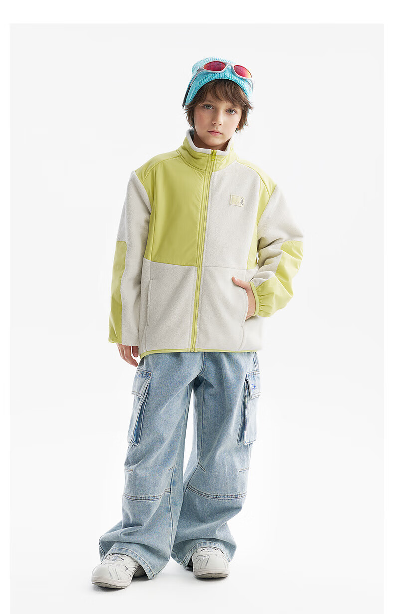 MQD Maqidun Kids Fleece Jacket 2025 Autumn New Unisex Children's Outerwear 12