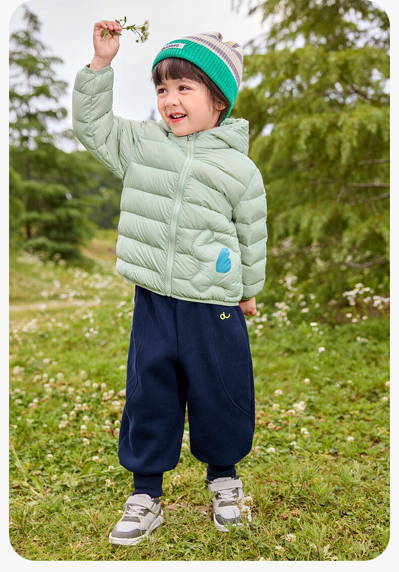 Dudu Kids Children's Down Jacket Cold-Resistant Winter Coat Boys Girls Warm New Year Clothing Black Size 80 21
