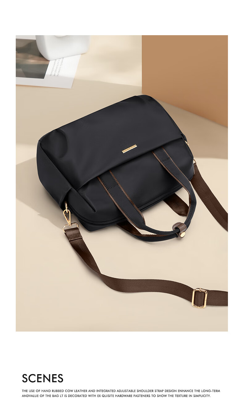 GOLF Shoulder Crossbody Bag for Women, Fashionable Handbag, Casual Tote Bag, Versatile Canvas Bag for Commuting, Birthday Gift for Wome 9