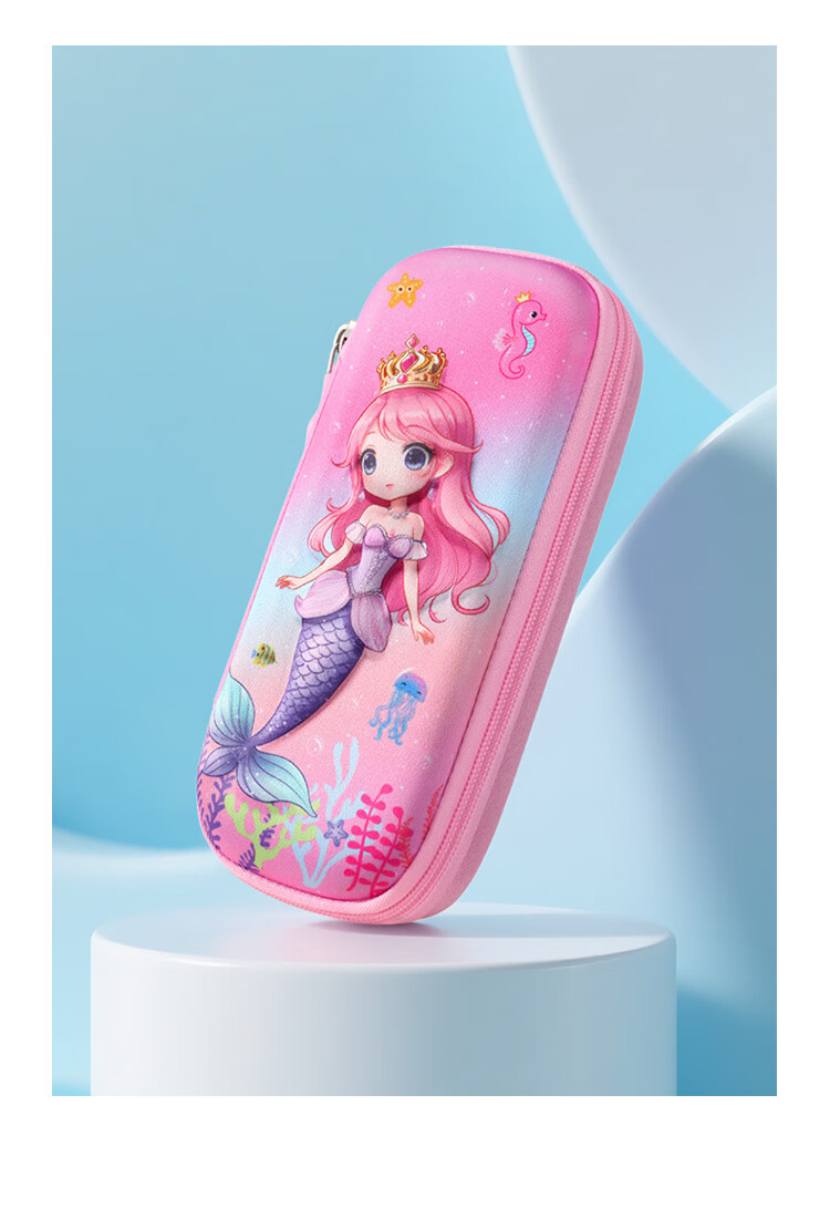 GOLF Pencil Case Stationery Box Large Capacity for Elementary School Students Children's Pencil Case Cute Cartoon Design for Boys And Girls High Aesthetic Value 16