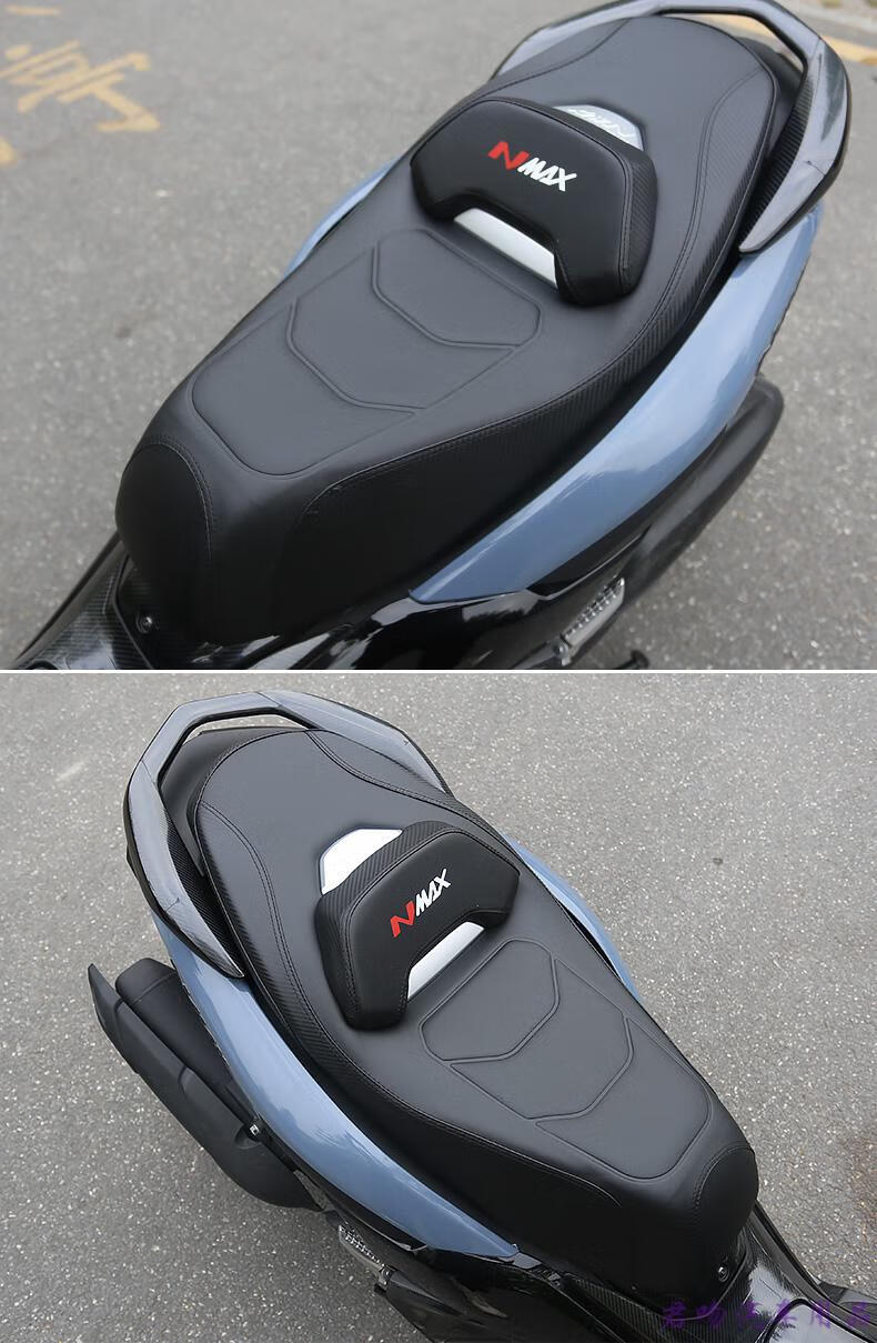 20-22款雅马哈nmax155踏板摩托车配件坐垫总成坐包改装座椅支撑腰靠