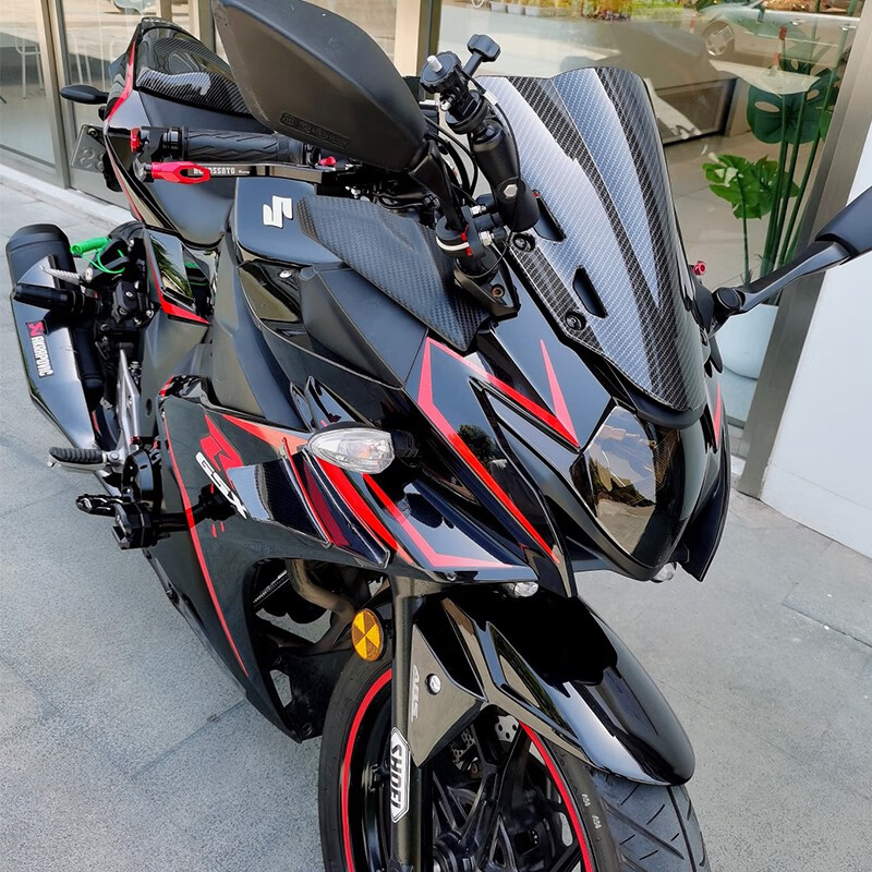 适用于铃木gsx250r贴花车贴摩托车改装拉花防水反光贴纸车身版画 大