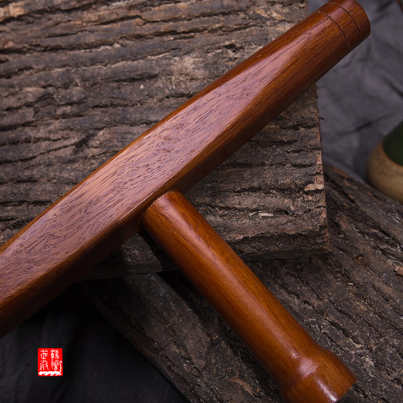 韵友 青冈木双拐 浮萍拐子 武术t拐丁字棍 东方棍 送背袋教程 双拐51
