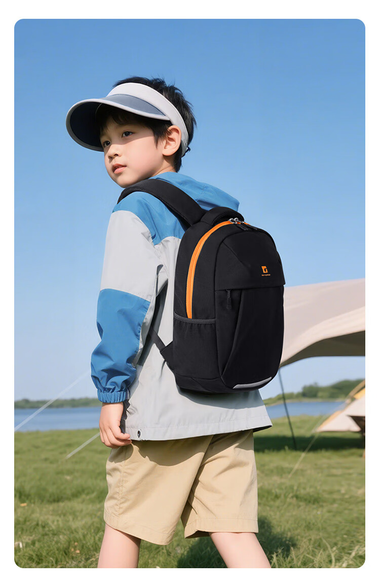 GOLF Backpack for Elementary School Students, Children's Backpack for Boys And Girls, Outdoor Travel Bag, Kindergarten Parent-Child Lightweight Sports Hiking Backpack 2