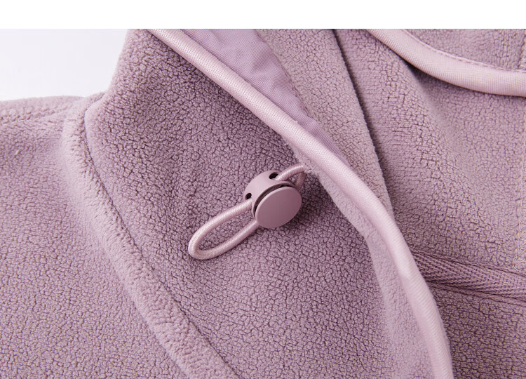 Demana Warm Experience Winter Simple Korean Style Hooded Plush Dense Warmth Edged Loose Slimming Women's Coat 5