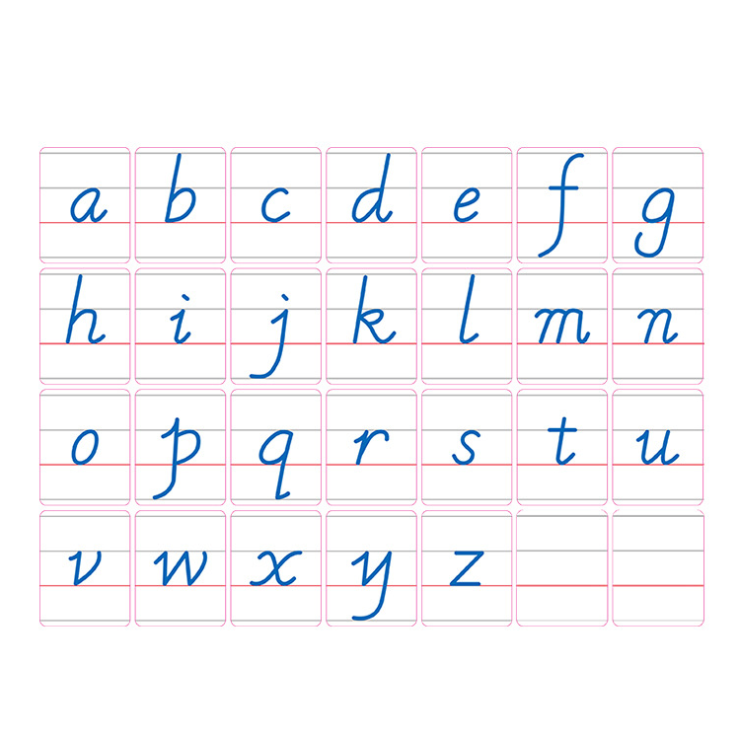 26个英文字母磁性贴英语大小写单独字母磁力卡片学生早教教学教具