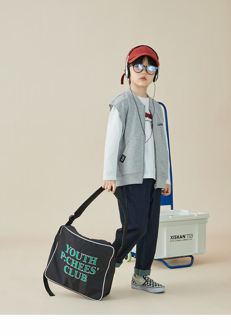 Duoduojia Baseball Vest, Children's Spring And Autumn Style 2026, Boys' Casual Sports Vest, Sleeveless Jacket for Older Childre 29