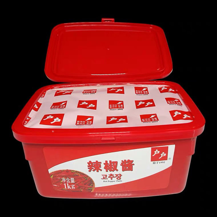 酱 500克1kg3kg辣酱韩式石锅拌饭炒年糕韩式料理 1公斤辣椒酱1盒