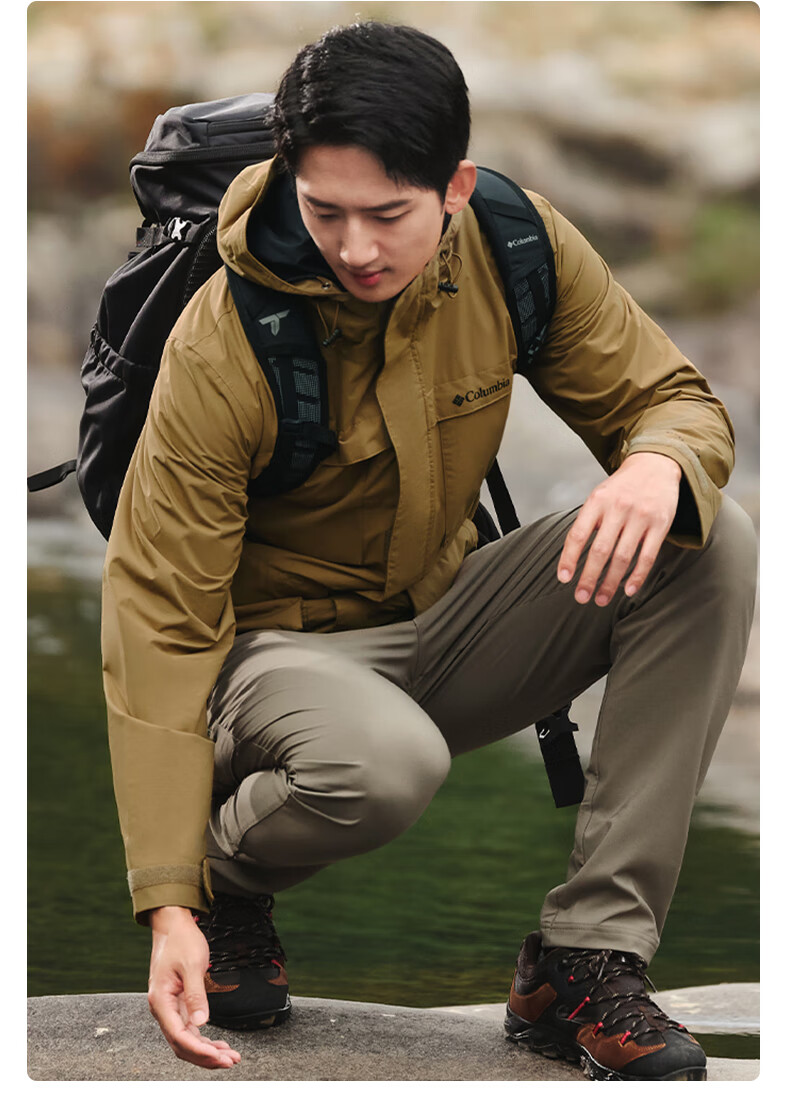 Columbia Outdoor, New 2025 Men's And Women's Waterproof Jacket, Casual Coat WE5369 26