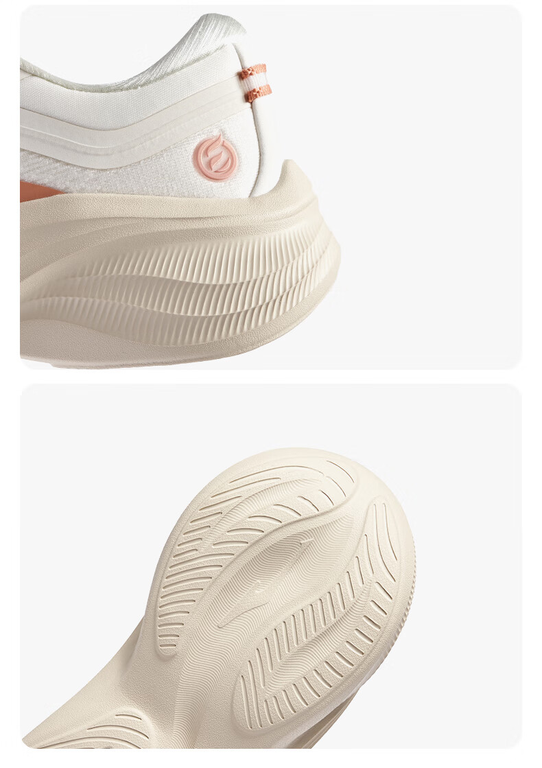 ERKE Running Shoes, Entry-Level Jogging Shoes, Breathable Mesh Sports Shoes, Shock-Absorbing Wear-Resistant Women's Sneakers, 52125303184 5