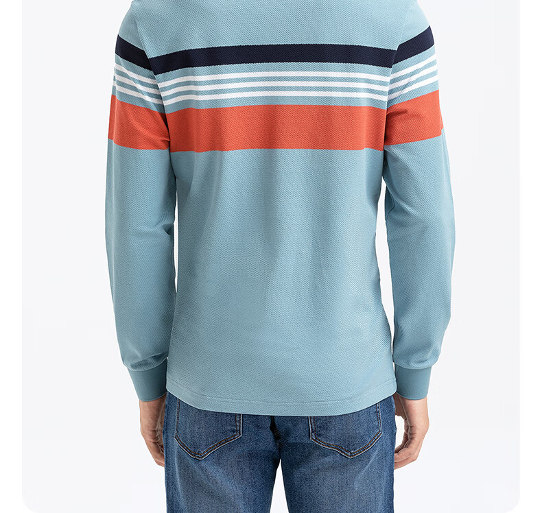 Langdeng [Non-Deforming Collar] Long Sleeve Polo Shirt Men Langdeng 2025 Spring Autumn New Business Casual Men's Collared T-Shirt 16