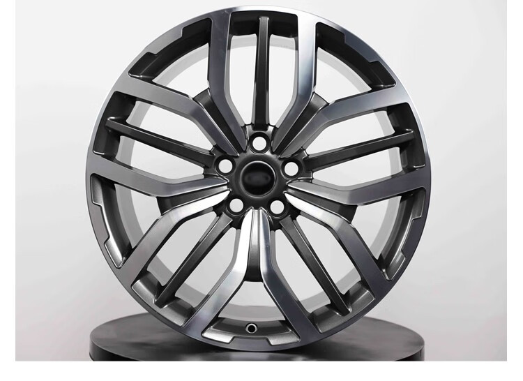 网红悬浮轮毂 宏鑫锻造网红悬浮刀锋轮毂 适配路虎揽胜 揽运 卫士