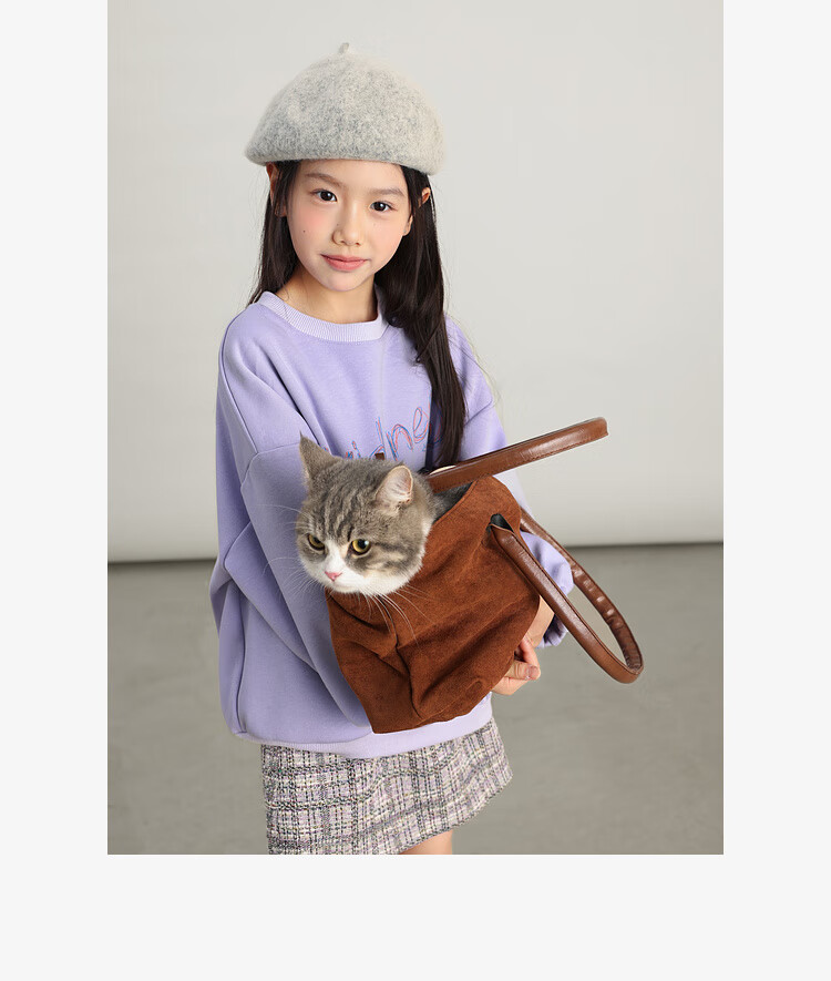 LUSON Chen Da Zhu Children's Clothing, Girls' Cartoon Sweatshirt, Spring And Autumn New Style, Trendy Kids' Autumn Top, Big Girls' Long-Sleeve 15