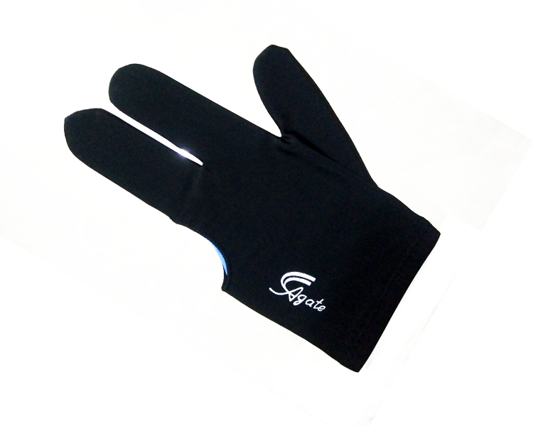 台球三指露指手套手套男女左右手套桌球斯诺克九球黑八球配件 驴羚