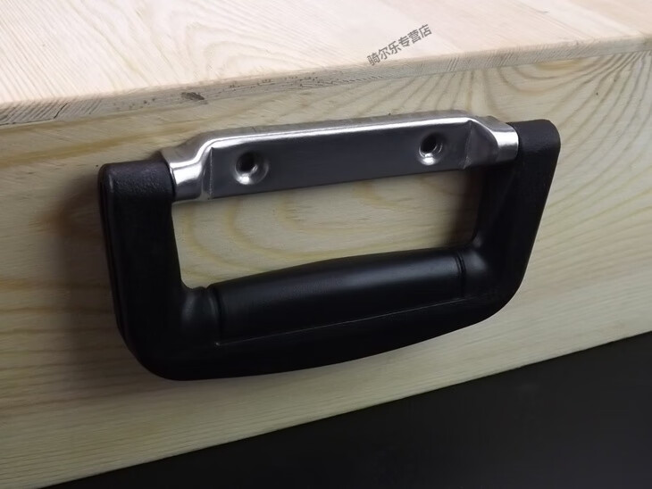 工具箱活动把手 箱环盖环箱子小提手工业设备箱拉手铝箱配件 120 塑新