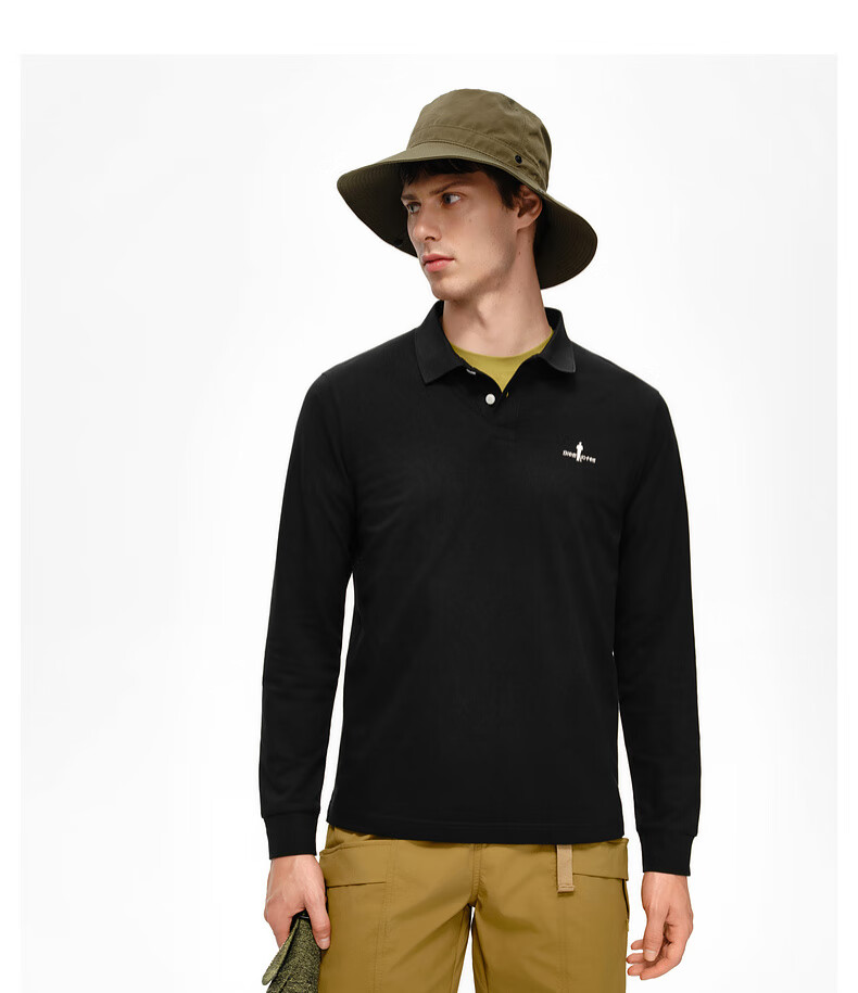 Biyinlefen [Long Staple Cotton] 2025 Autumn New Casual Light Business Simple Multi-color Skin-friendly Long Sleeve Polo Shirt for Men 7