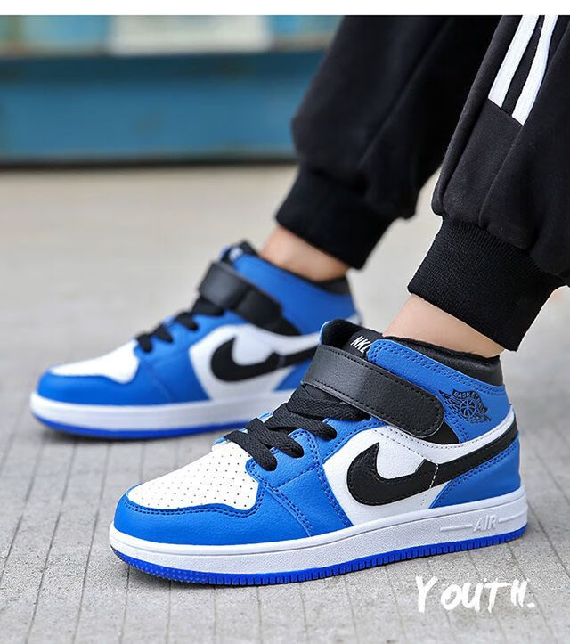 儿童休闲鞋男童过年鞋子春秋款十岁十一岁运动鞋 儿童鞋子10到12岁9岁