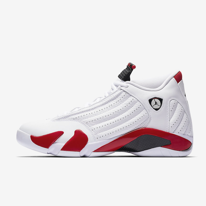 耐克nike air jordan 14 last shot aj14 乔14 后一投篮球鞋 黄麂皮