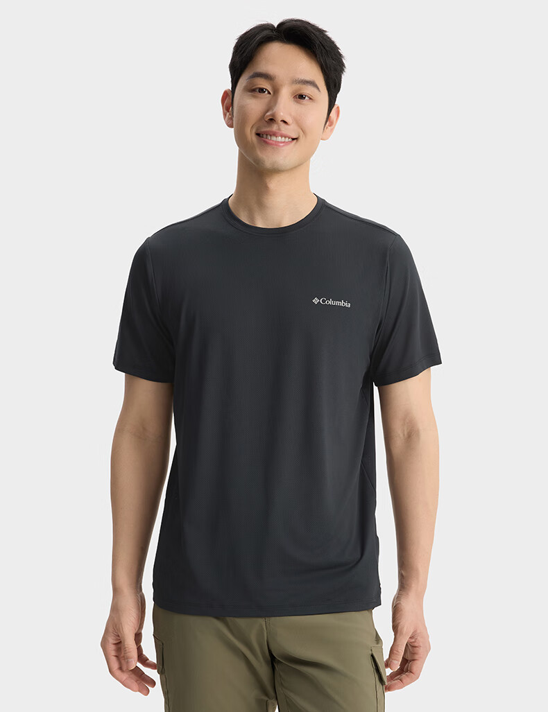 Columbia Outdoor, New Men's Moisture-Wicking Quick-Dry Sports Short-Sleeve T-Shirt, AE1671 2