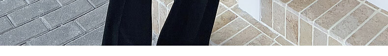 MEIYANG Tilted Line Casual Pants, Modal Blend Vertical Striped Texture Straight-Leg Pants, Black Extended Version, L 15