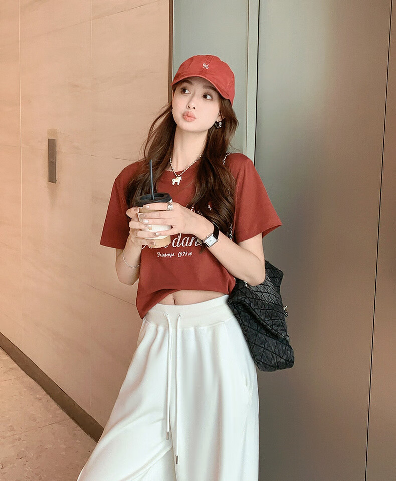 MEIYANG Streamlined Casual Pants, Summer Cool Pants with Sand-Washed Straight Leg, Purple Extended Version, XL 18