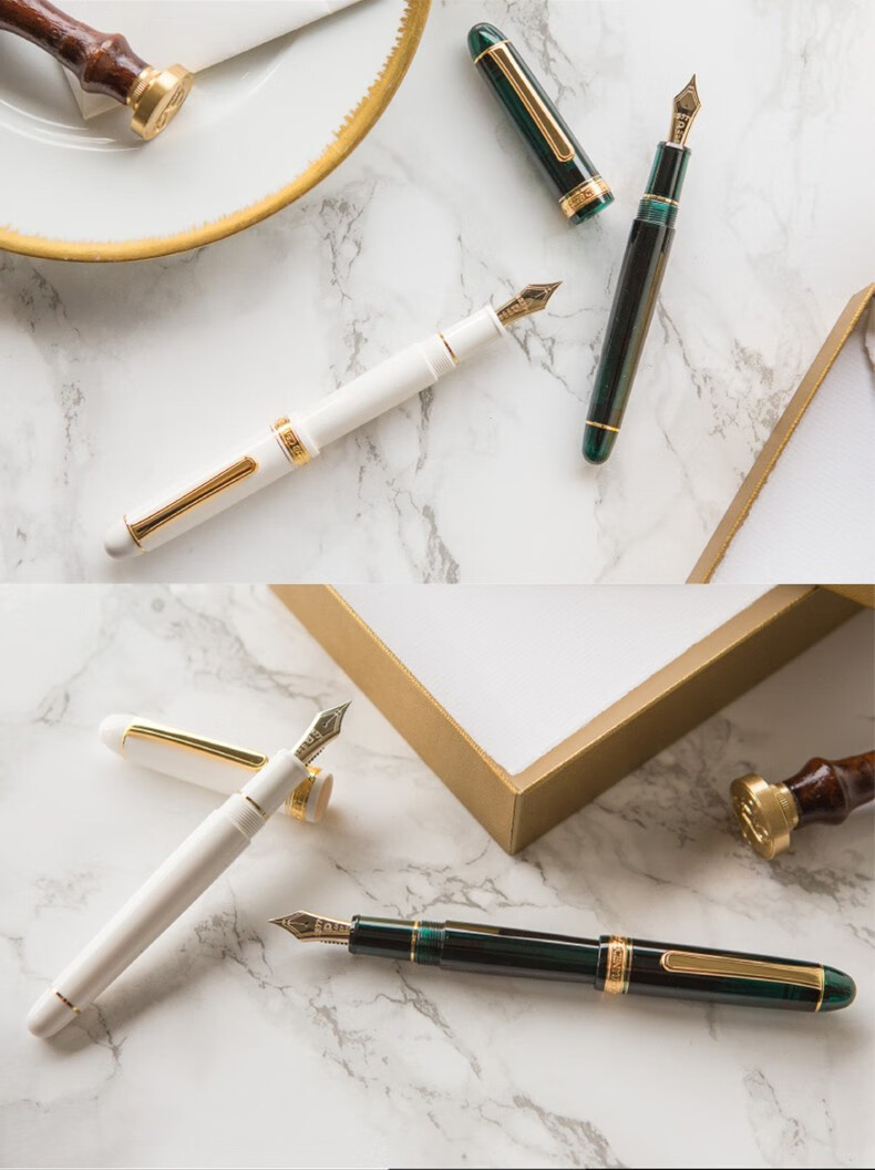 platinum白金钢笔3776世纪升级版14k金pnb13000男士高档商务礼品送