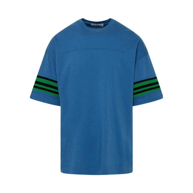 ambush t恤男士奢侈品浅蓝色棉质 t 恤 bmaa053f22jer0014401blue s