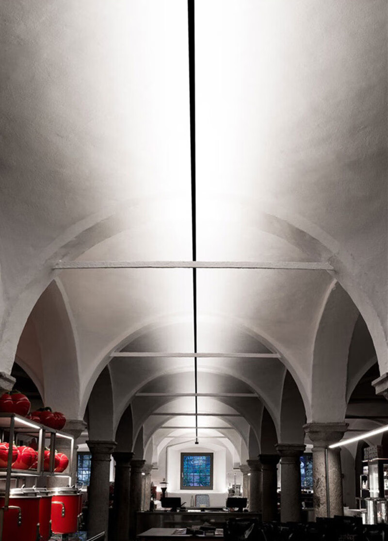 天际线灯网红简约led过道天际线钢带灯长条灯带过道线性型无主灯设计