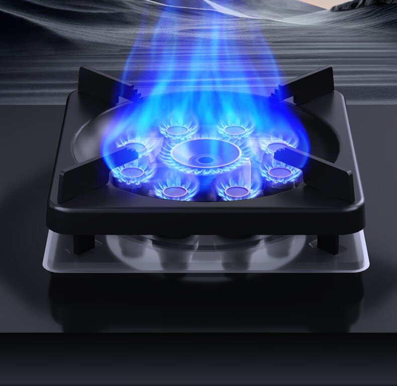 Royalstar Gas Stove Natural Gas Double Burner 5.2kW Built-in Countertop Cooker One-Key Stir-Fry Dual-Side Timer JZT-B52-A (Natural Gas) 14