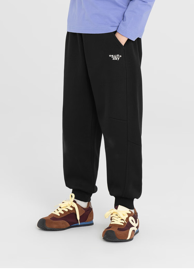Duoduojia [Comfortable Outer Layer, Soft Inner Layer] Boys' Sweatpants, Spring And Autumn 2026, Loose Casual Children's Knitted Trousers 11