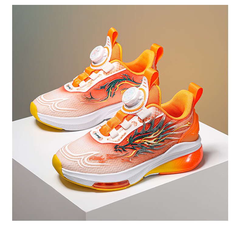 7-PE Boys' Waterproof Leather Running Shoes with Rotary Button Mesh Lightweight Kids' Sports Shoes Spring Autumn 2026 4